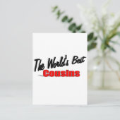 Carte Postale Les meilleurs cousins du monde (Debout devant)