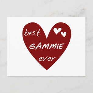 Carte Postale Les meilleurs T-shirts et cadeaux de Gammie de