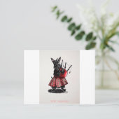 Carte Postale Les meilleurs voeux de Bagpiper (Debout devant)
