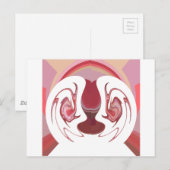 Carte Postale Les membres de la Terre : Tapisserie texturée de l (Devant / Derrière)