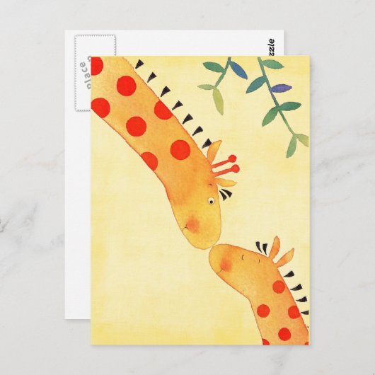 Carte Postale Les mères aiment (Devant / Derrière)