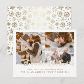 Carte Postale Les Merveilles De Son Amour Noël 3 Photo Collage (Devant / Derrière)