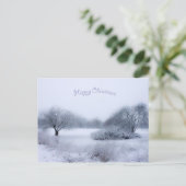 Carte Postale Les merveilles hivernales (Debout devant)