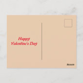 Carte Postale Les mignons écureuils amoureux (Dos)