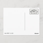 Carte Postale Les mignons hamsters en amour (Dos)