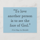 Carte postale Les Misérables (Devant)