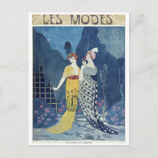 Carte Postale Les Modes (Devant)