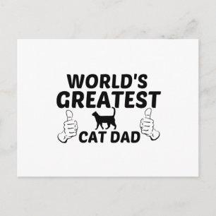 CARTE POSTALE LES MONDES LES PLUS GRANDS DE PÈRE CHAT