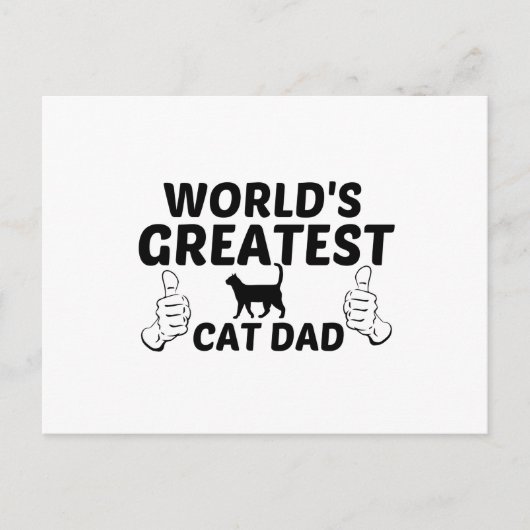 CARTE POSTALE LES MONDES LES PLUS GRANDS DE PÈRE CHAT (Devant)