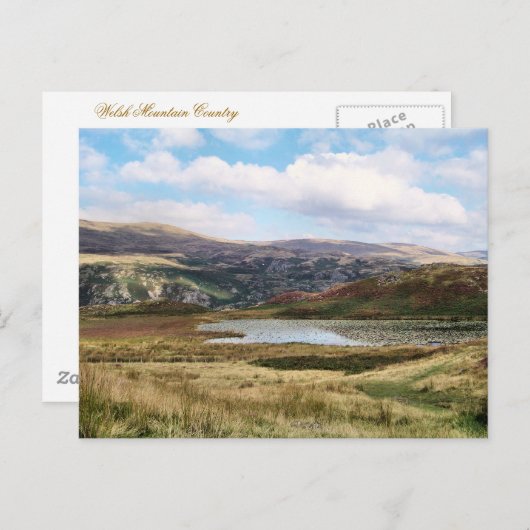 CARTE POSTALE LES MONTAGNES (Devant / Derrière)