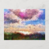 CARTE POSTALE LES MONTAGNES (Devant)