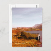 CARTE POSTALE LES MONTAGNES (Devant / Derrière)