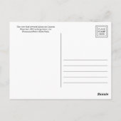 Carte Postale Les montagnes appellent (Dos)