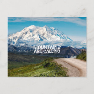 Carte Postale les montagnes appellent par storeman