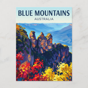Carte Postale Les Montagnes Bleues Australie