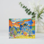 Carte Postale Les montagnes de Collioure | Andre Derain | (Debout devant)