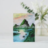 Carte Postale Les montagnes de Sumatra (Debout devant)