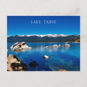 Carte Postale Les montagnes du lac Tahoe en Californie