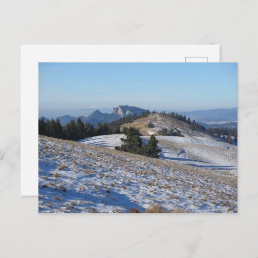 Carte Postale Les montagnes du Pieniny (Devant / Derrière)