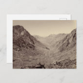 Carte Postale Les montagnes du Sinaï (Devant / Derrière)
