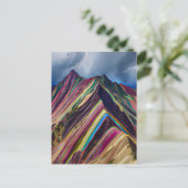 Carte Postale Les Monts Arc-en-ciel, également connus sous le no (Debout devant)