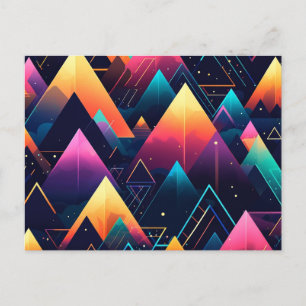 Carte Postale Les monts Neon