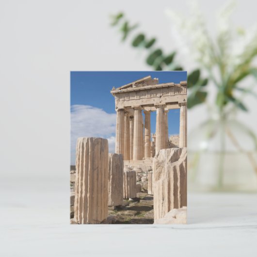 Carte Postale Les monuments | Acropole du Parthénon Athènes Grèc (Debout devant)