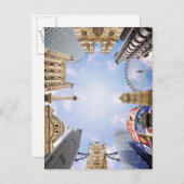 Carte Postale Les monuments de Londres (Devant / Derrière)