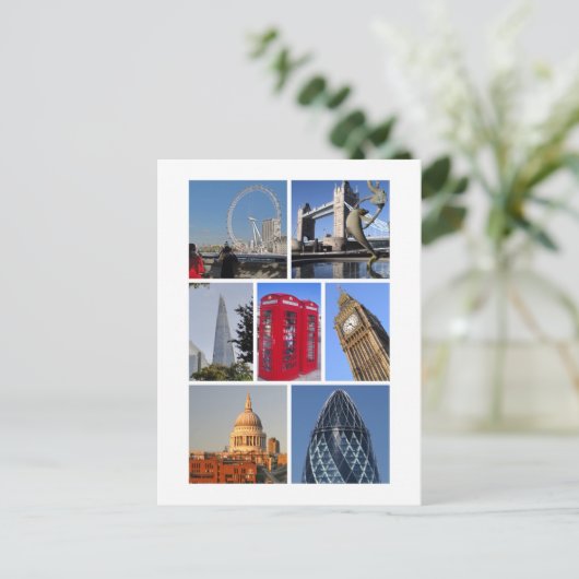 Carte Postale Les monuments de Londres 2 (Debout devant)