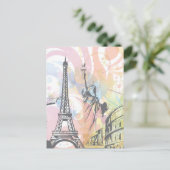 Carte Postale Les monuments du monde (Debout devant)