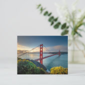 Carte Postale Les monuments | Golden Gate San Francisco (Debout devant)