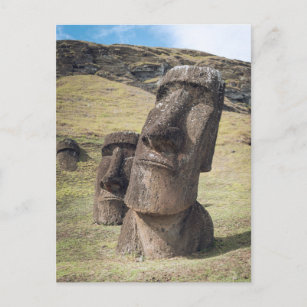 Carte Postale Les monuments   Île de Pâques, Chili