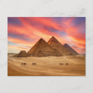 Carte Postale Les monuments   Les grandes pyramides