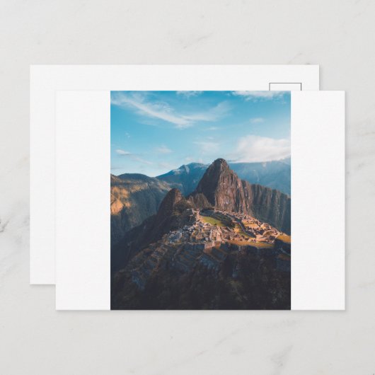 Carte Postale Les monuments | Machu Picchu, Pérou (Devant / Derrière)