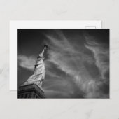 Carte Postale Les monuments | Statue de la Liberté Manhattan NYC (Devant / Derrière)