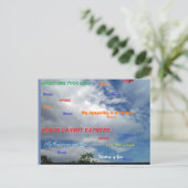 Carte Postale Les Mots Ne Peuvent Pas Express... (Debout devant)