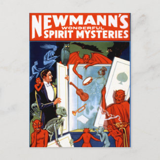 Carte Postale Les mystères de l'esprit de Newmann
