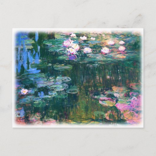 Carte Postale Les nénuphars de Monet (Devant)