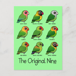 Carte Postale Les Neuf Originales