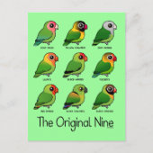 Carte Postale Les neuf originaux (Devant)