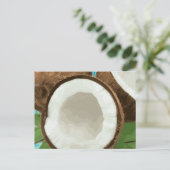 Carte Postale Les noix de coco hawaïennes fraîches (Debout devant)