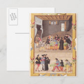 Carte Postale Les notaires et les secrétaires du roi (Devant / Derrière)