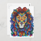 Carte Postale Les nouveaux cheveux de Mufasa do (Devant / Derrière)