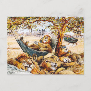 Carte Postale Les nouvelles voyagent rapidement