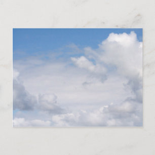 Carte Postale Les nuages ont-ils des âmes ?