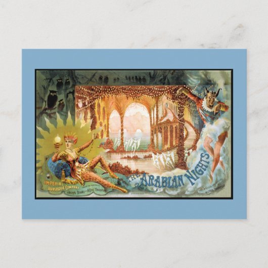 Carte Postale Les Nuits Arabes (Devant)