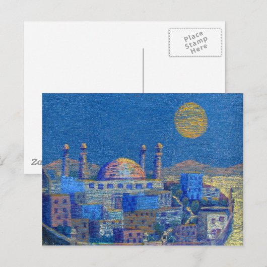 Carte Postale Les Nuits Arabes (Devant / Derrière)