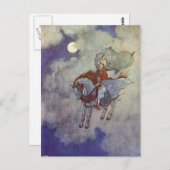 Carte Postale Les nuits arabes de Dulac (Devant / Derrière)