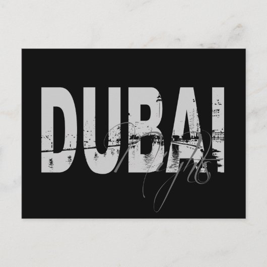 Carte Postale Les nuits de Dubaï (Devant)