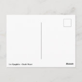 Carte Postale Les Nymphéas - Claude Monet (Dos)